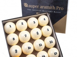 Aramith Super Pro Tournament 67 мм — комплект бильярдных шаров для качественной игры. Подбор, дос...